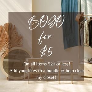 BOGO Sale!